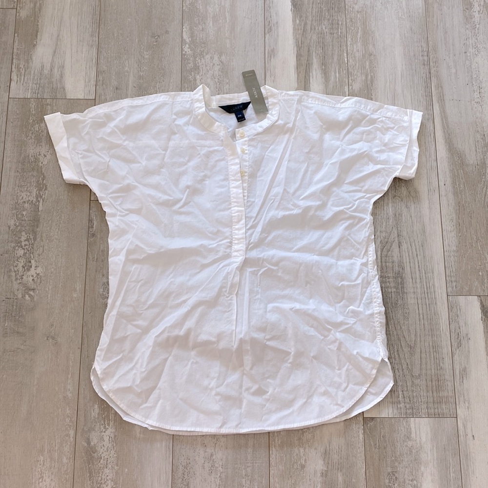 J. Crew Petite XS Button Top